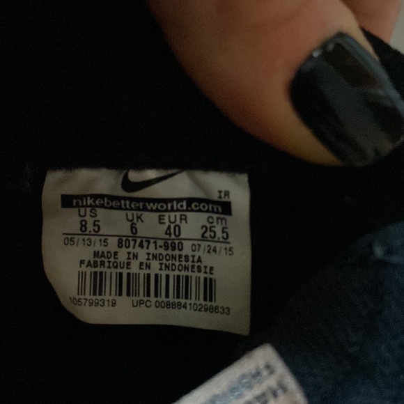 Nike metallic cortez sneakers - Picture 4 of 4